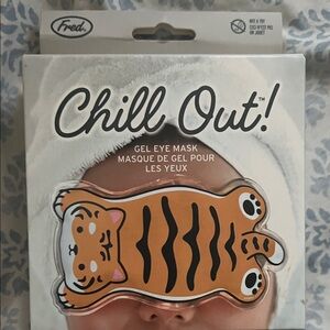 Fred Orange Tiger Gel Eye Mask